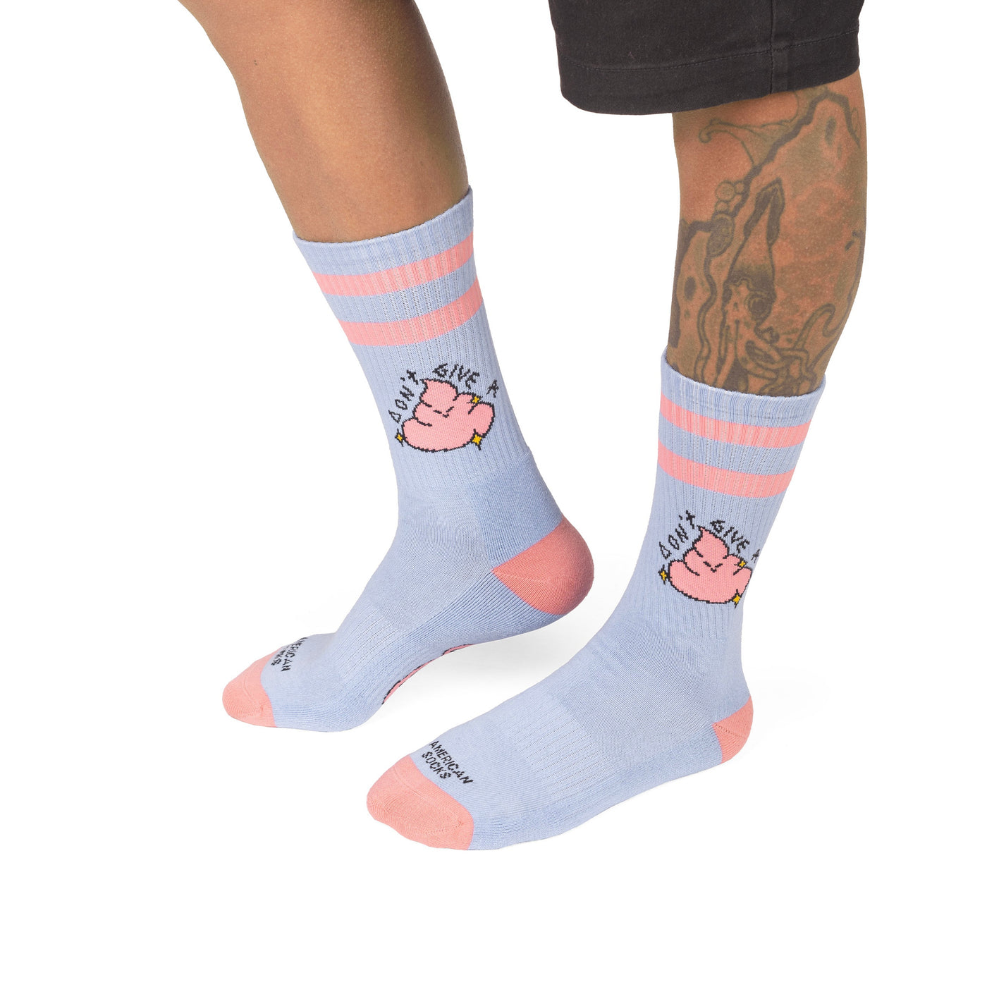 Don't give a shit - Mid High - AmericanSocks