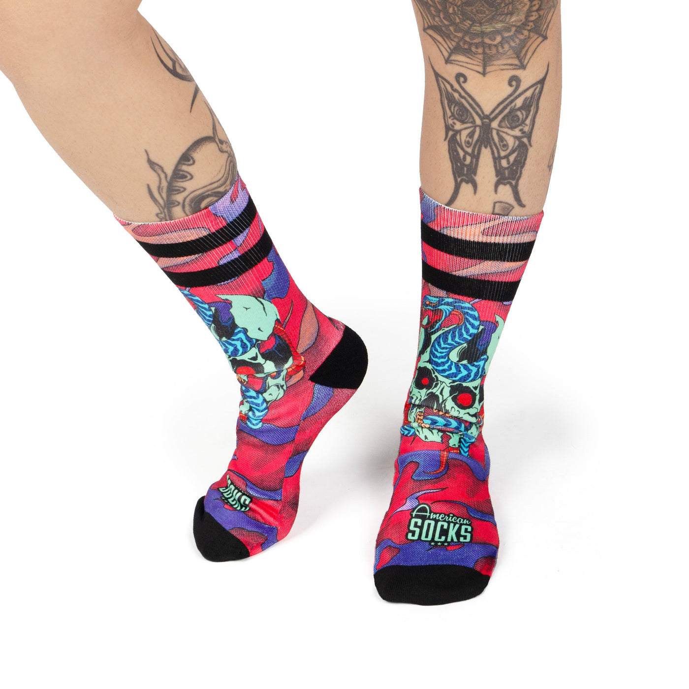 Dead and Alive - Mid High - AmericanSocks