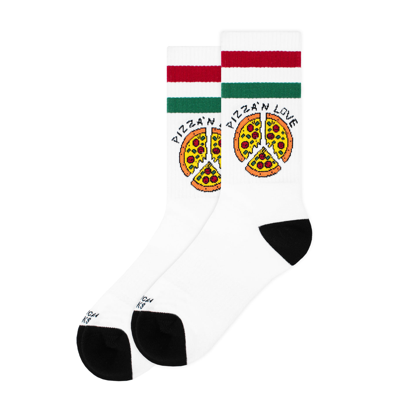 Pizza'n Love - Mid High - AmericanSocks
