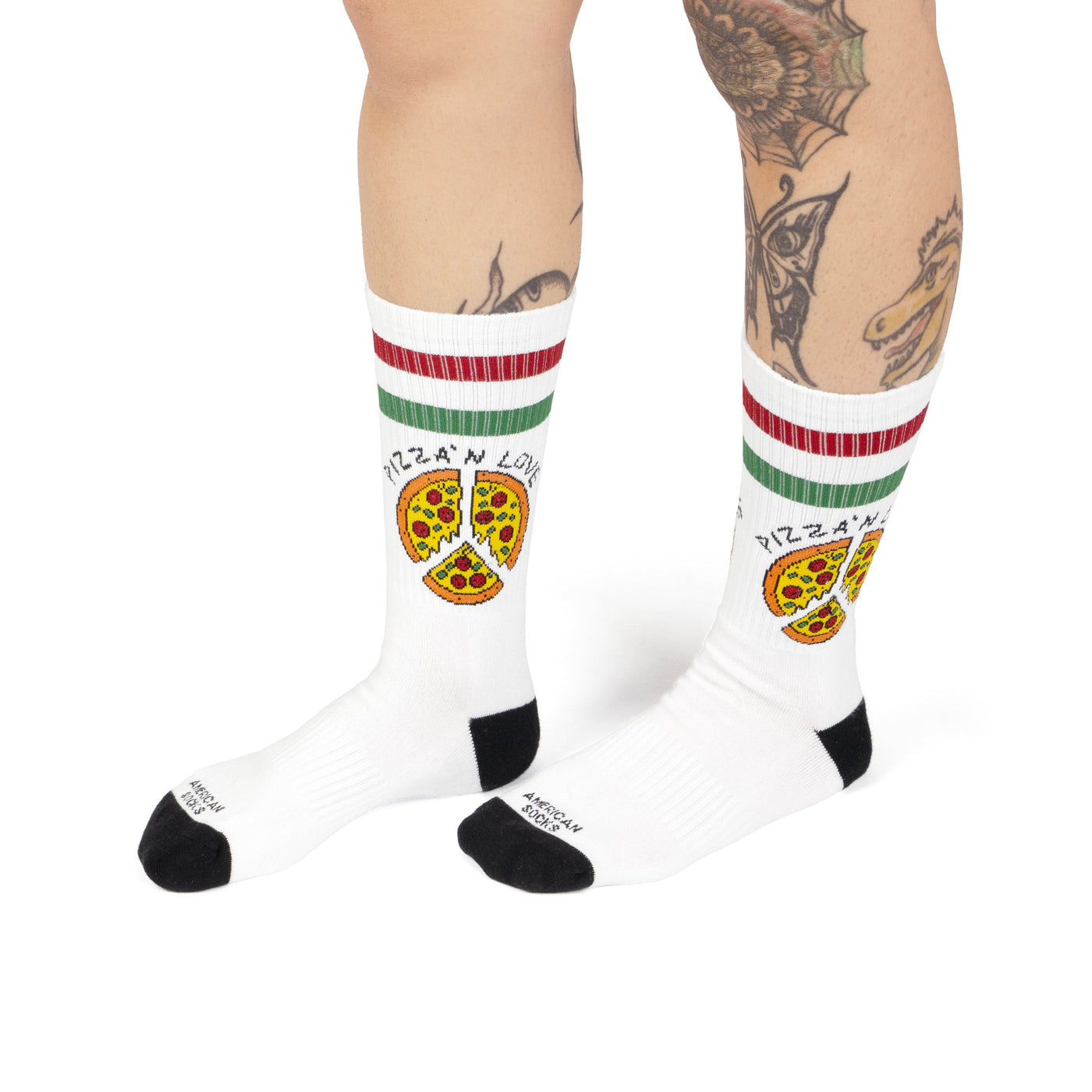 Pizza'n Love - Mid High - AmericanSocks