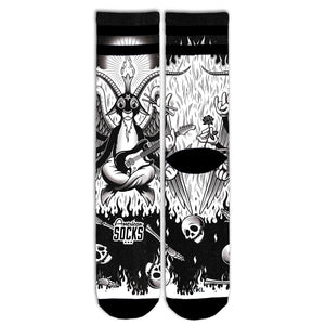 Calcetines Mid High Baphomet de American Socks