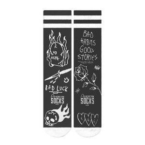 Bad Habits - Mid High - AmericanSocks