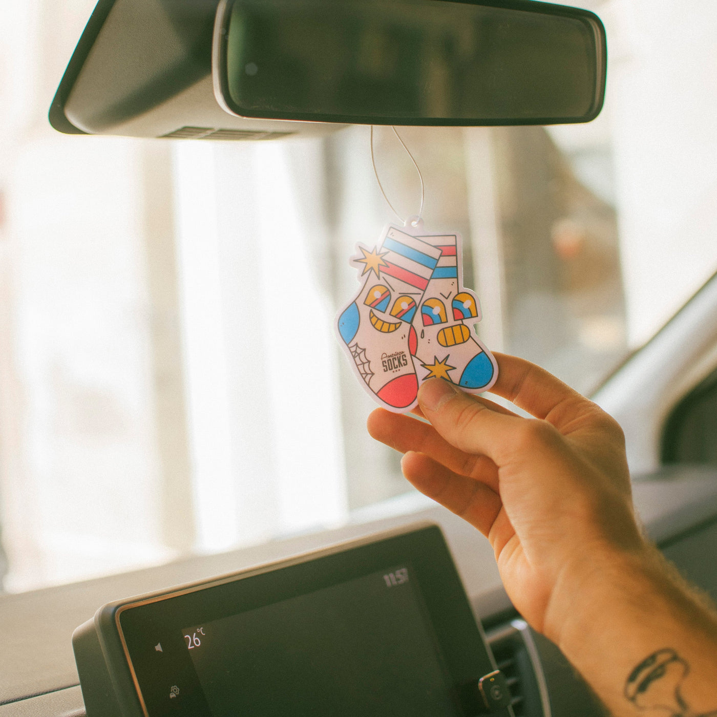 Socks - Car Freshener