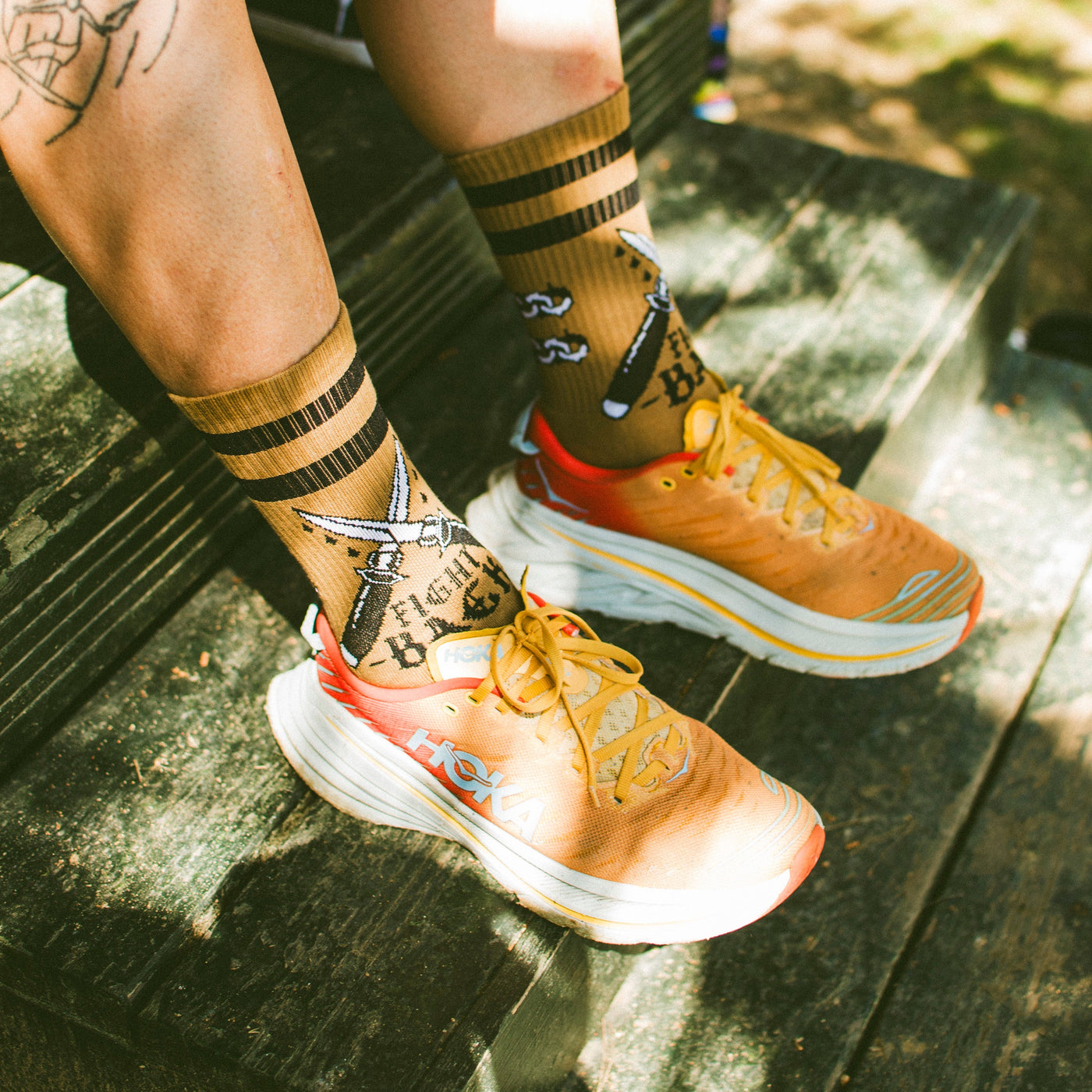 Fight Back - Mid High - AmericanSocks