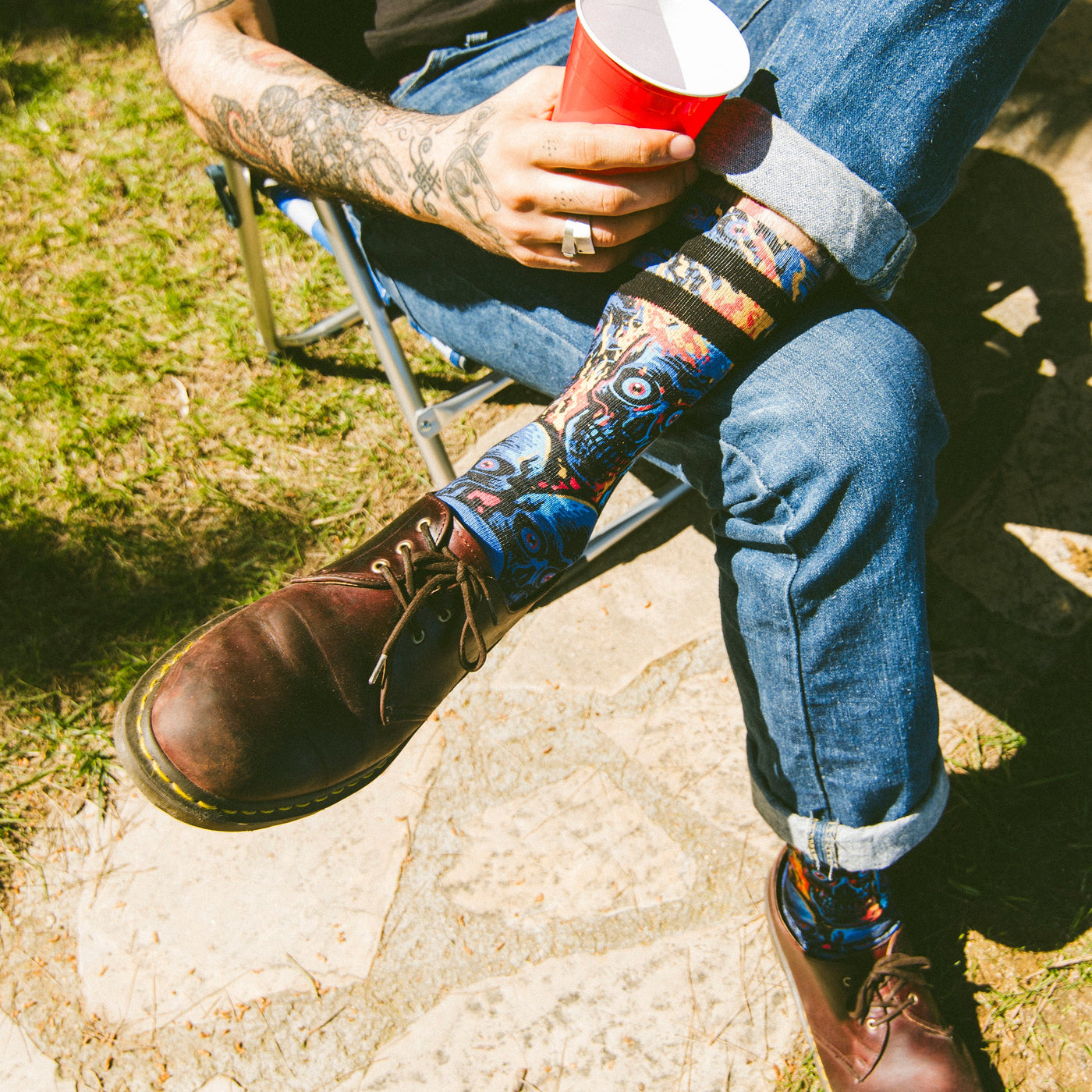 Knucklehead - Mid High - AmericanSocks