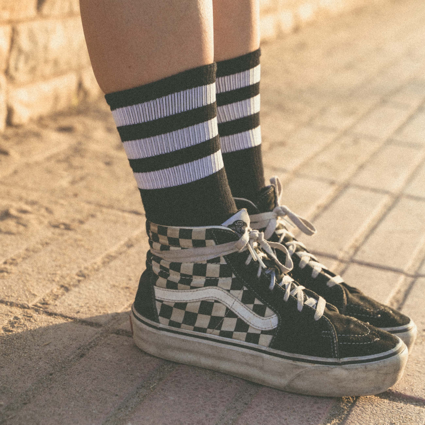 Back in Black II - Mid High - AmericanSocks