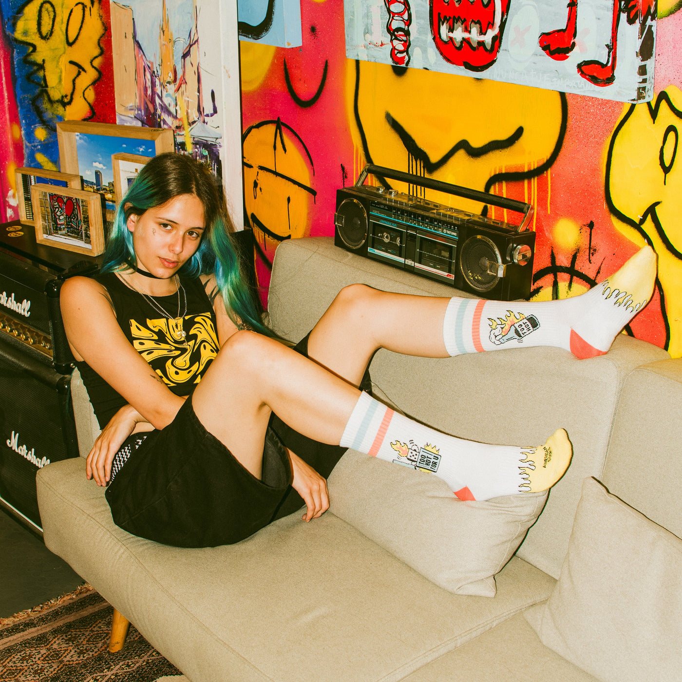 2 Hot 4 You - Mid High - AmericanSocks