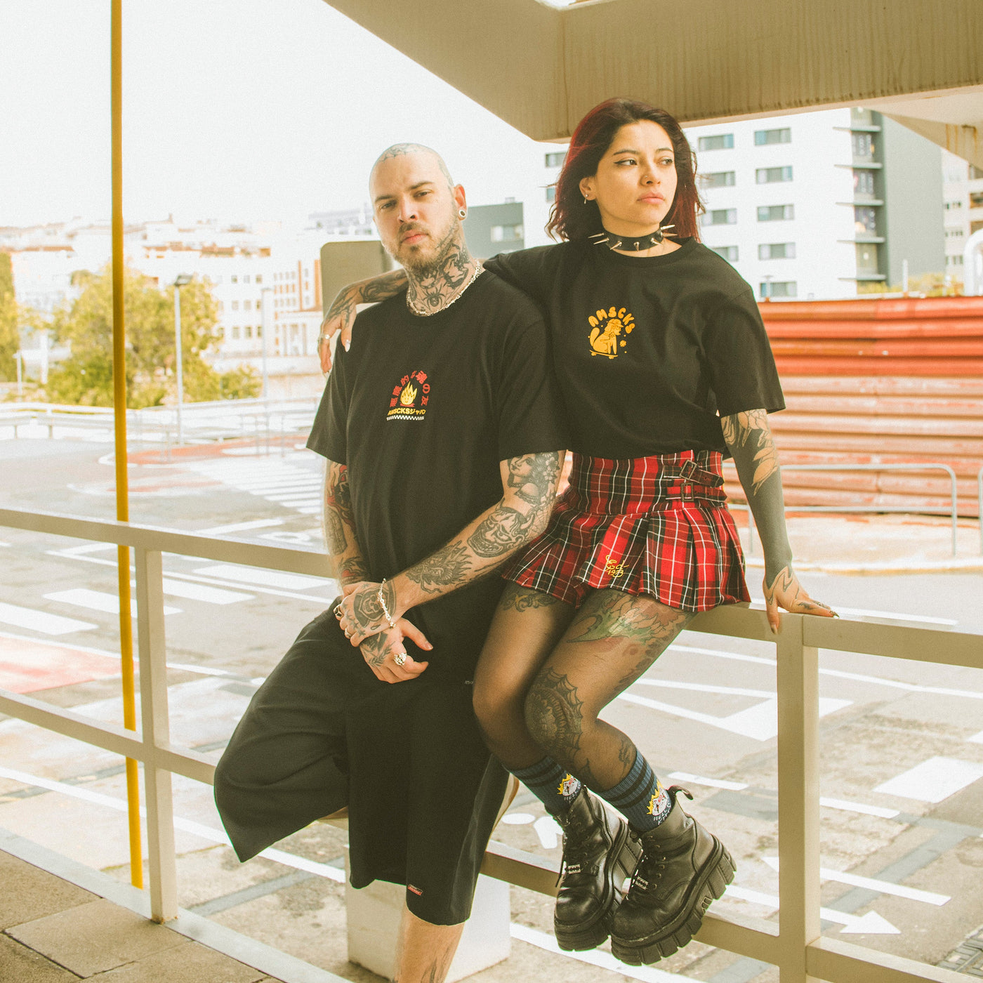 Hell no kitty - Mid High - AmericanSocks