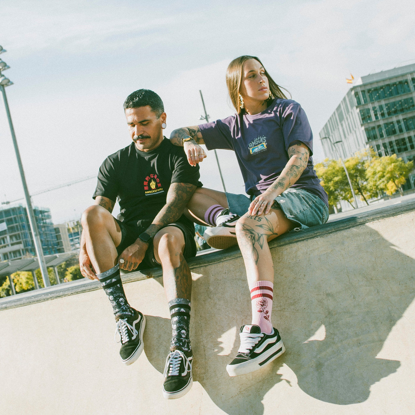 Hella Hot - Mid High - AmericanSocks