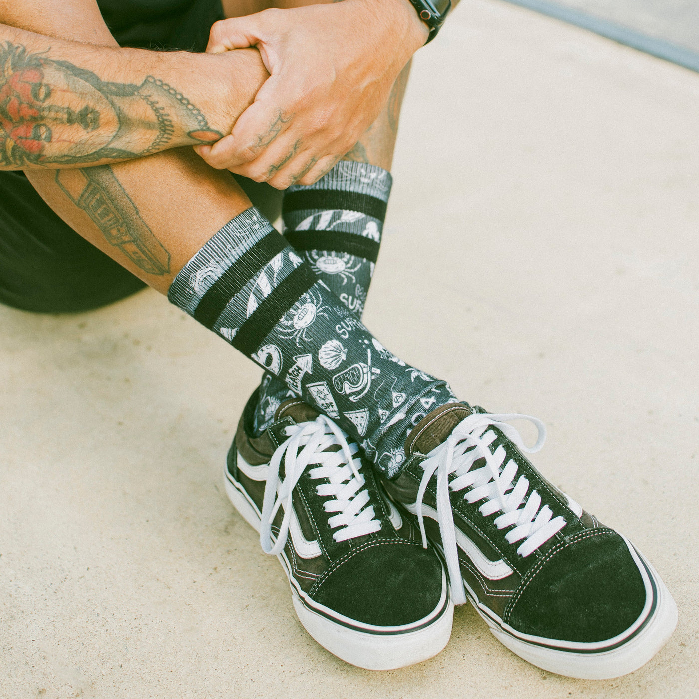 Hella Hot - Mid High - AmericanSocks