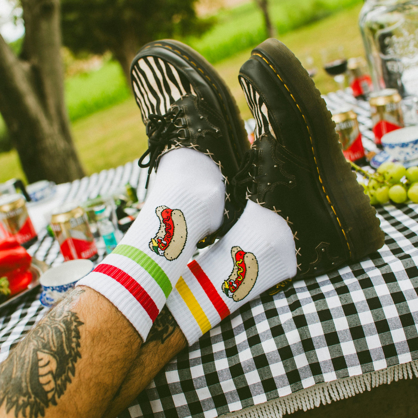 Hot "Hot Dog" - Mid High - AmericanSocks