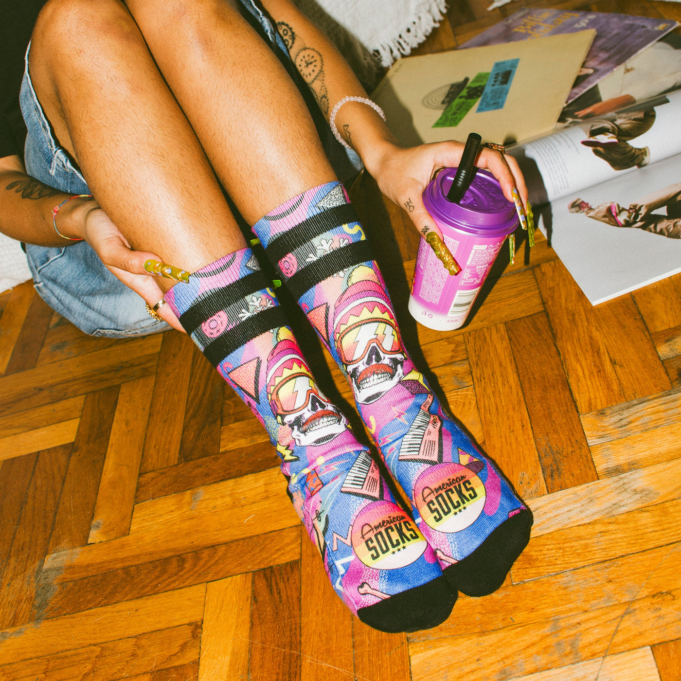 Retro Blizzard - Mid High - AmericanSocks