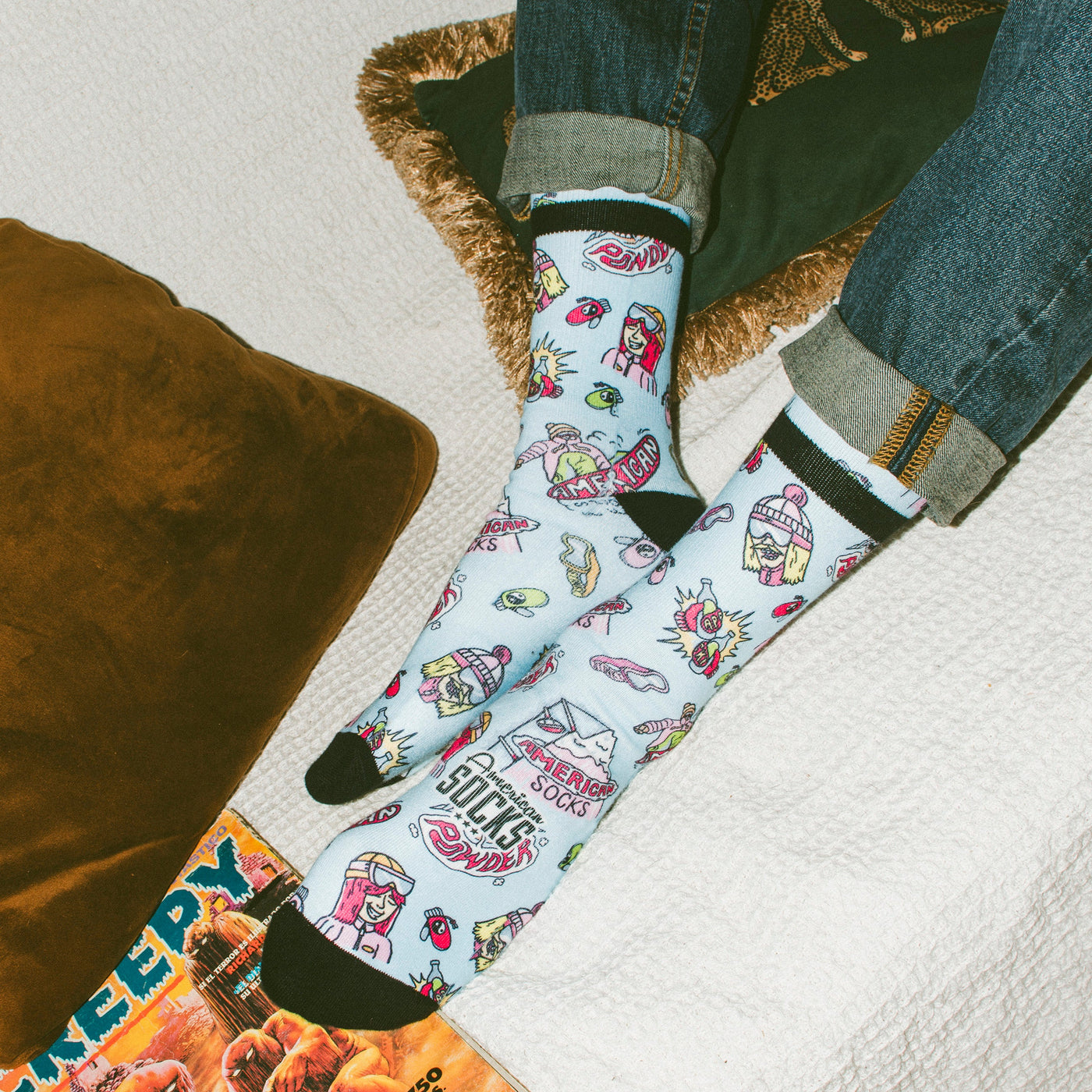 Slope Dope - Mid High - AmericanSocks